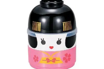 '코케시 도시락' 마이코: (소) 키 130mm/웨스트 100mm/공기 240ml/용량 440ml (본체 용량: 위 200ml/아래 200ml)