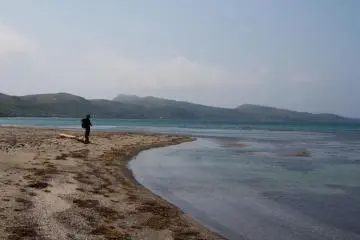 Seal-watching beach between Hamanaka and Funadomari