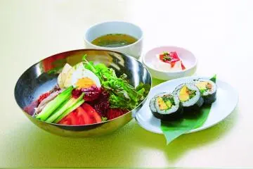 <p>Healthy and delicious food at Kudara Rikyu</p>