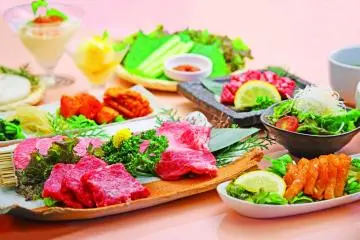 <p>Healthy and delicious food at Kudara Rikyu</p>