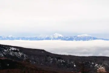 <p>The view from Hinata-kiba observation deck located on the Fairy Tale Way</p>