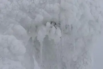 <p>The icicles looked like tears :(</p>