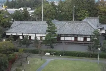 <p>Looking down from the castle onto the palace</p>