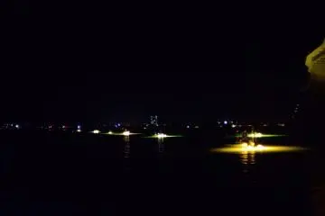 <p>The fleet moves to new fishing grounds (Yoshino River)</p>