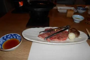 Délicieuses pièces de boeuf.