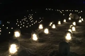 <p>I went on&nbsp;28th of February, so the little kamakuras were already starting to melt; however, still very beautiful.</p>