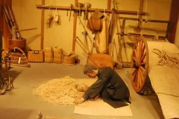 Another display at the Shonai Rice Historical Museum.  
