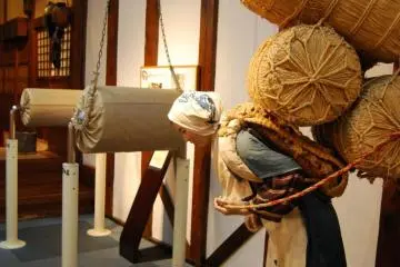 The women day laborers at the Sankyo Rice Warehouses had a hard life. 