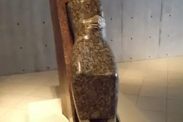 <p>Sculpture by Giuliano Vangi</p>
