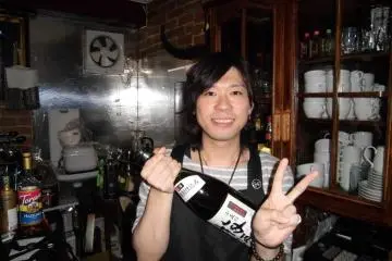 Mickey House's friendly barman