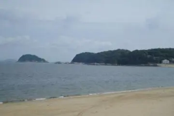 The beach on Shinojima