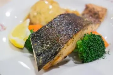 Super fresh grilled Salmon