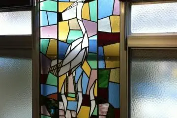 The Dogo Onsen white heron