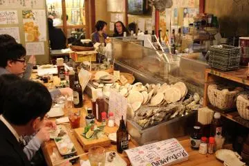 Shellfish on display