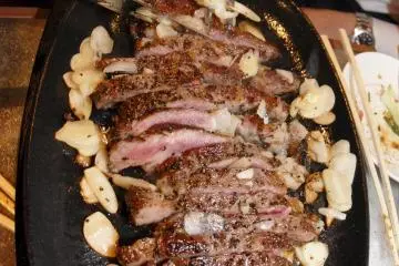 Pound steak