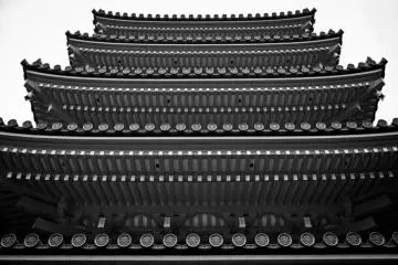 <p>La pagode &agrave; 5 &eacute;tages de Tocho-ji</p>
