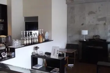 <p>Inside the cafe</p>