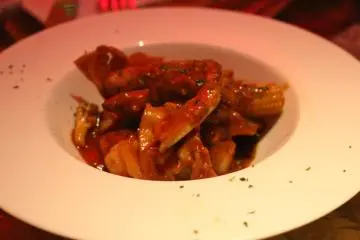 <p>Crab jambalaya</p>