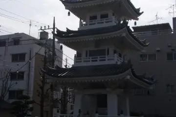 <p>On a quiet street in Sumida Ward</p>