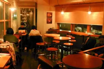 <p>Always buzzing with students</p>