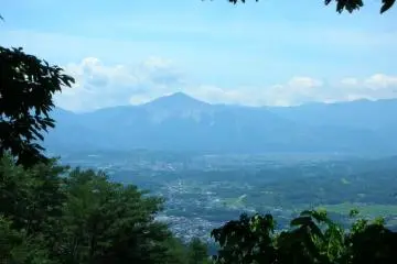 The view from Mt. Hodo, 497m above sea level