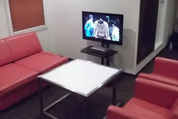<p>My TV and couch and chairs</p>