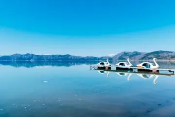 View of Tazawa Lake in Akita