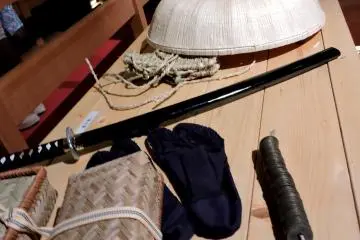 <p>Outfit of an Edo Era sweet merchant</p>