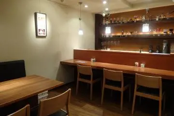 <p>The inner room of the cafe</p>