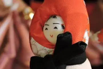 <p>Cute decoration hanging from one of the mobiles</p>