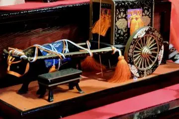 <p>An ox carriage</p>