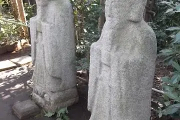 Statues in the garden