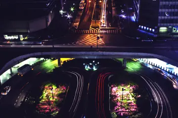 <p>Third spot in Shinjuku&nbsp;from top of a shopping bulding</p>