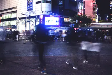 <p>Second and last spot in Shibuya : Shibuya Crossing aka The Scramble</p>