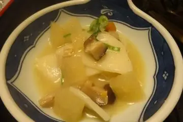<p>Delicious local specialty of dangojiru</p>