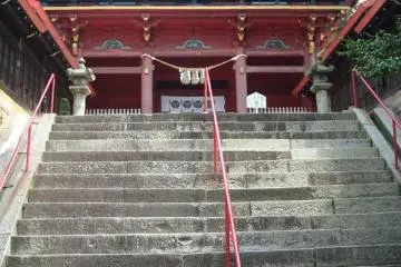The famous steps of Rokusho