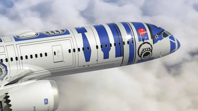 Star Wars R2-D2 ANA Jet Revealed - Japan Travel