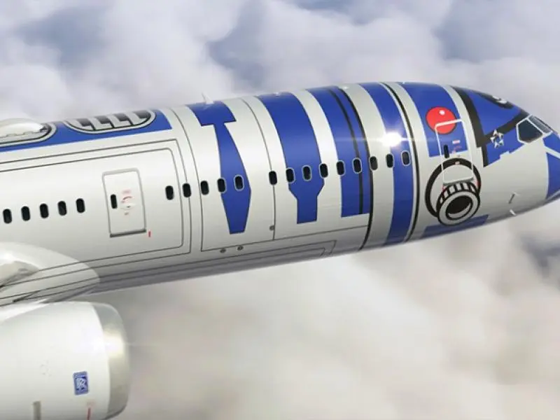 Star Wars R2-D2 ANA Jet Revealed - Japan Travel