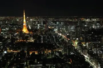 The night view is twice as good as the view during the day time!