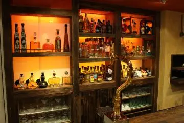 <p>The counter bar at Jicara</p>