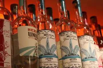 <p>Several Yuu Baal varieties available at the bar</p>