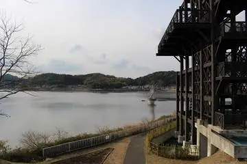 Towards the observation tower