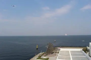 <p>View out over Tokyo Bay</p>