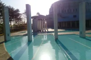 <p>The beautiful amphitheater of Kokusaimura</p>