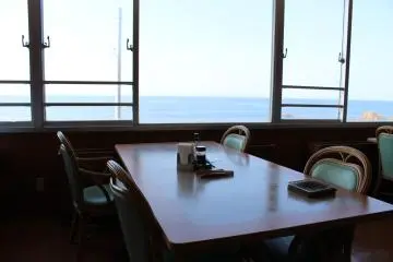 Sea view from the restaurant