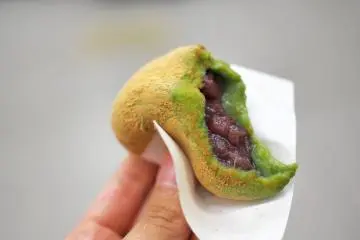 단팥이 든 쫀득쫀득한 모치