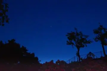 Jupiter était dans le ciel cette nuit