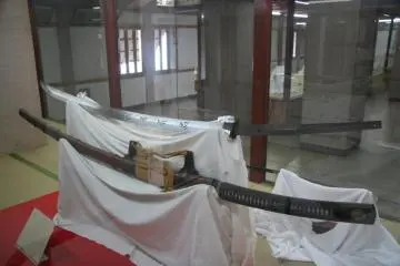 Another Japanese sword inside Iwakuni Castle