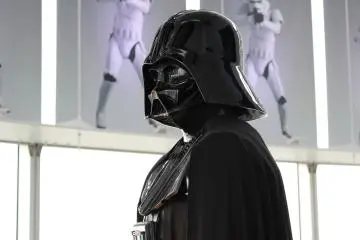 <p>Darth Vader model at the entrance&nbsp;&copy; &amp; TM Lucasfilm Ltd.</p>