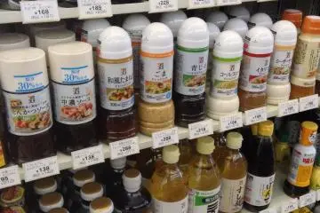 <p>This is not a supermarket shelf. It is a well-stocked konbini shelf carrying almost anything you might need in the middle of cooking.&nbsp;</p>